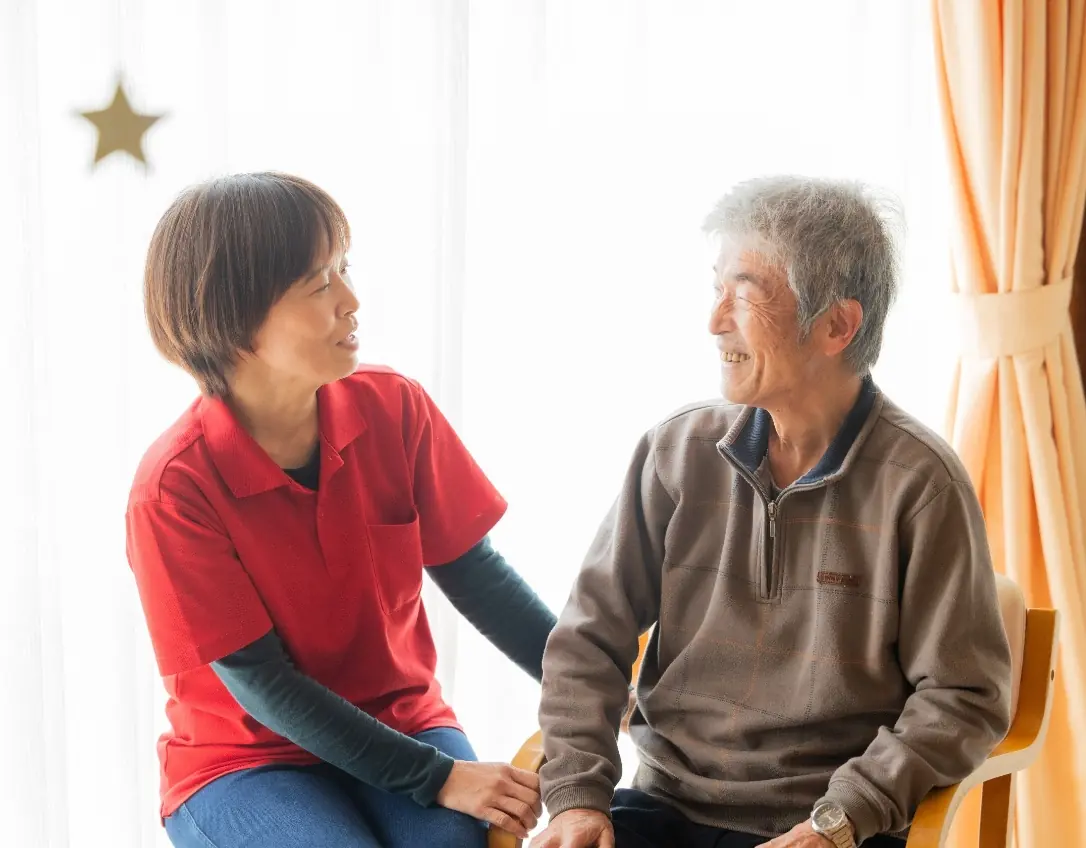 本当の家族のように寄り添う